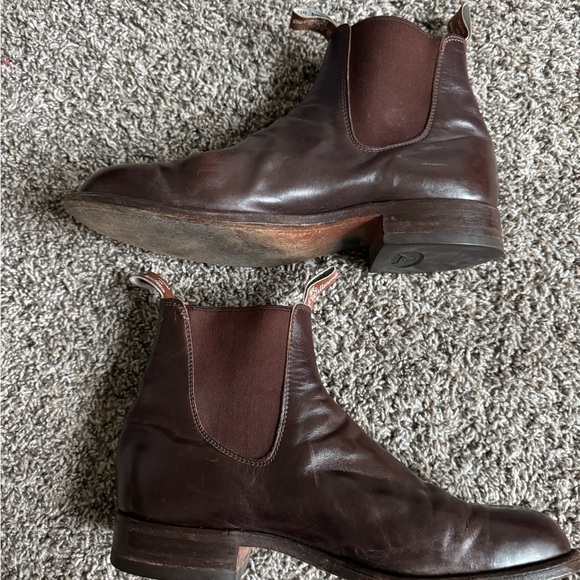 R.M. WILLIAMS brown Leather Ankle Boots - Picture 3 of 13